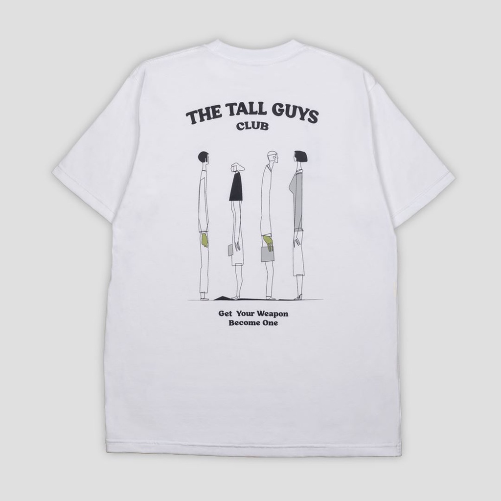 Tall Guys Club White T-Shirt