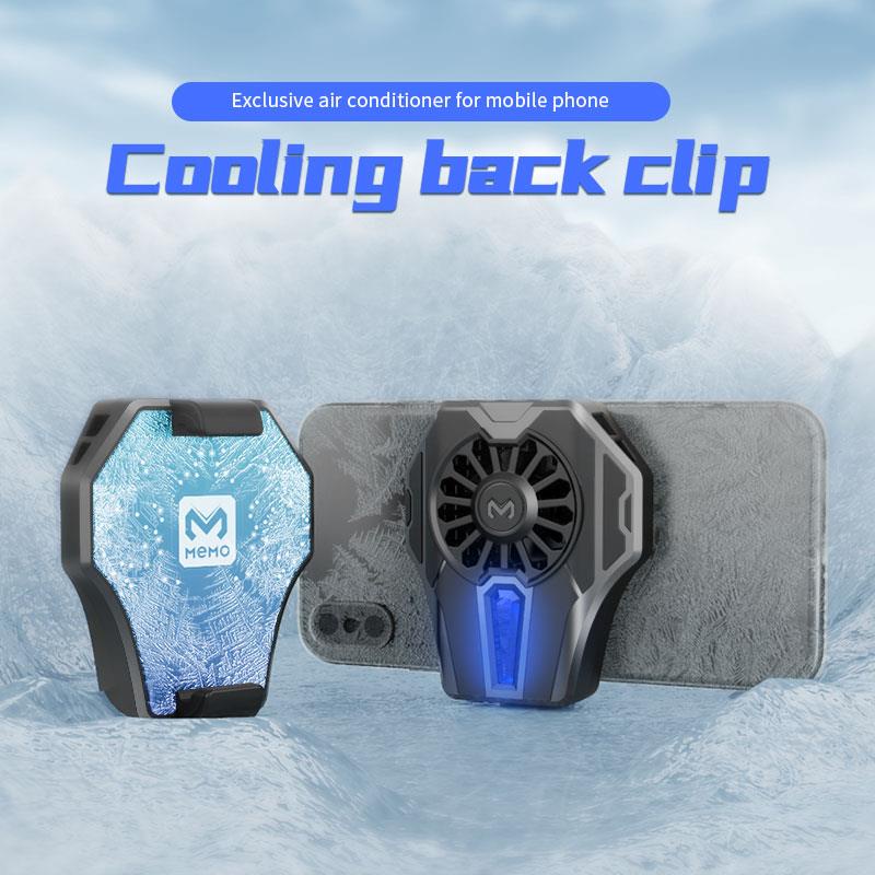 Memo DL01 Fancooler Pendingin Hp Radiator Coolingfan Gaming Cooler For Mobile Phone