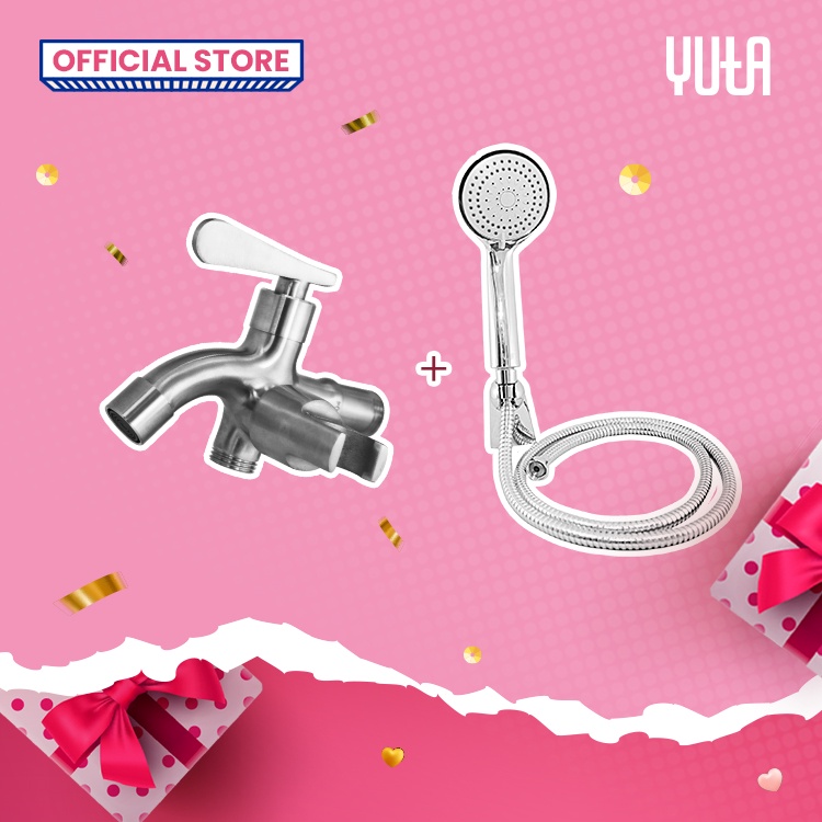 YUTA Kran Cabang Shower TDSB - Shower Set Stainless Steel SHO-C