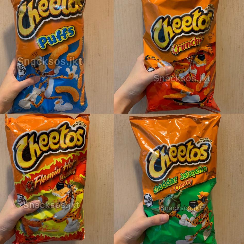 

✬ Cheetos Frito Lays Crunchy Cheese / Flamin Hot / Cheddar Jalapeno / CHEETOS PUFFS USA ۝