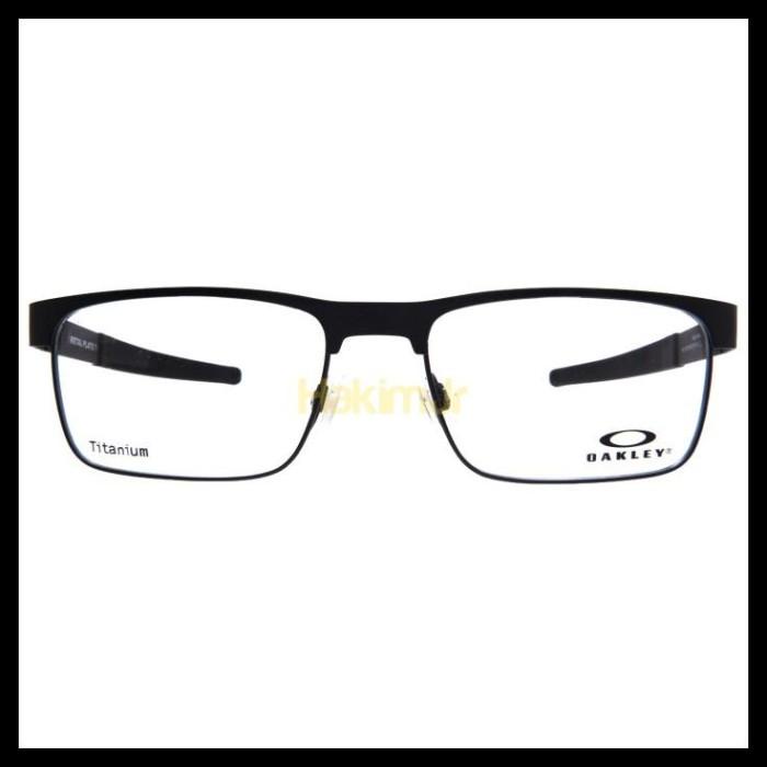 Frame Kacamata Oakley Metal Plate Ti Satin Black Ox5153-01 Original Original