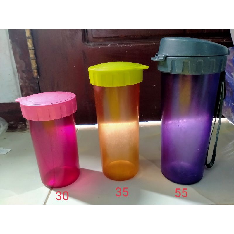 botol kristal Tupperware second