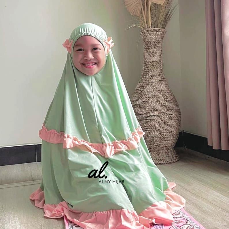 Alny Hijab - Mukena Anak Rempel Bahan Jersey ..