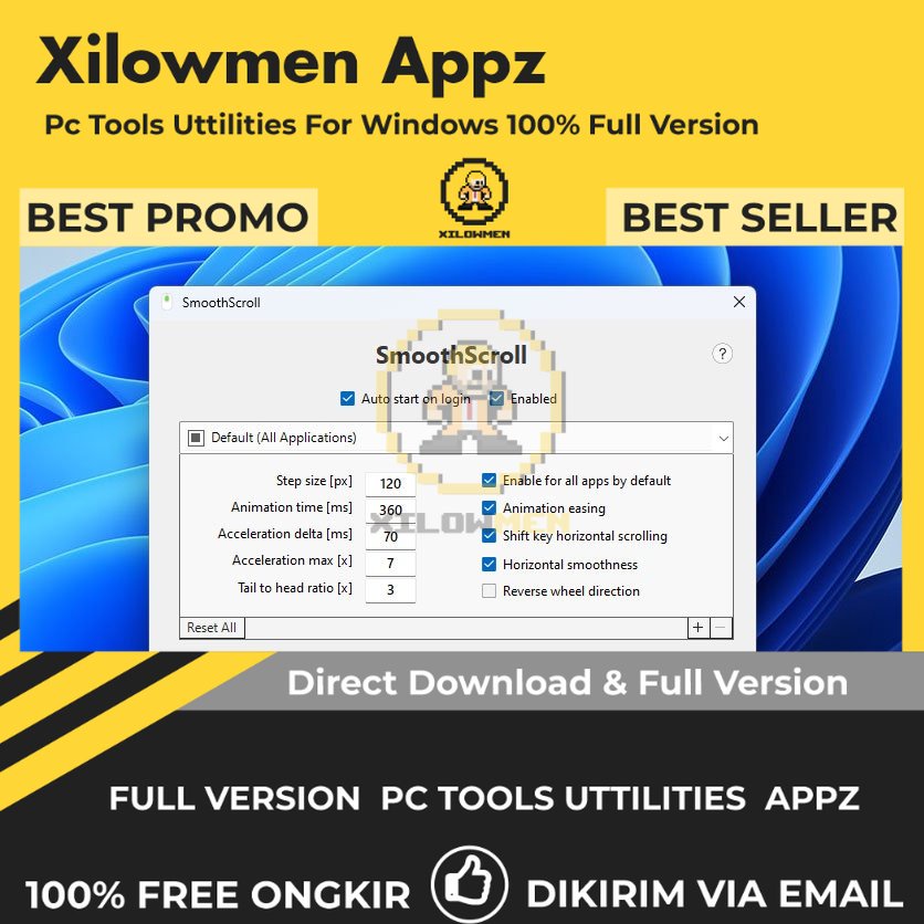 [Full Version] SmoothScroll Pro PC Tools Software Utilities Lifetime Win OS