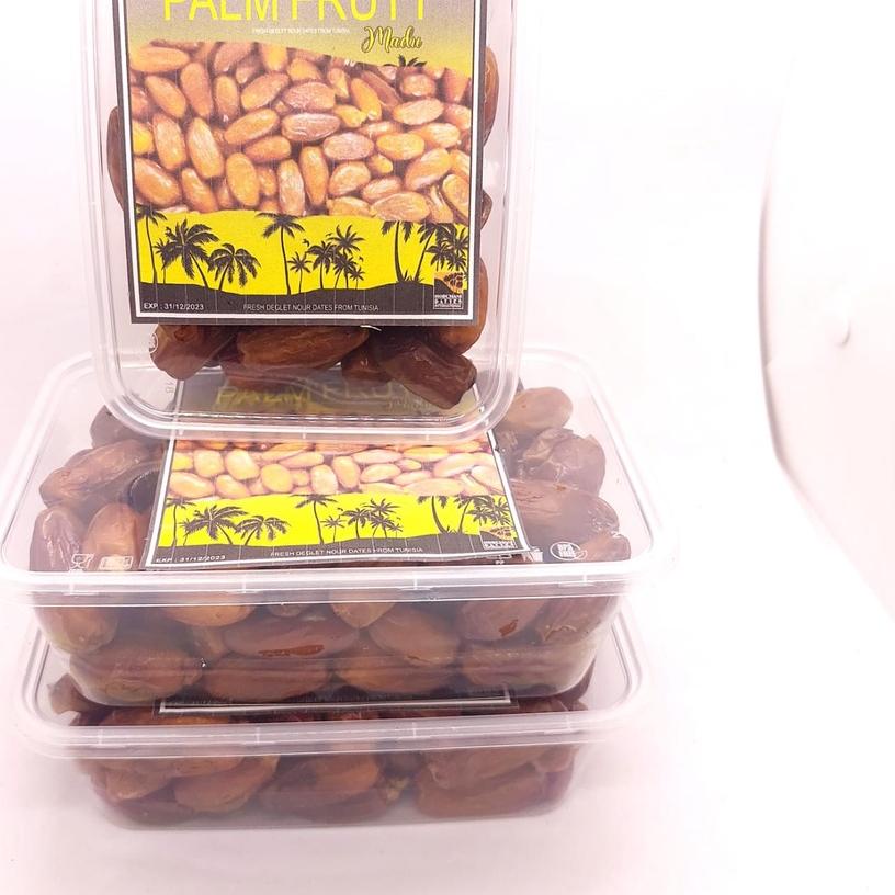 

❃ [NEW] kurma tunis /tunisia curah/palm 500gr [ kemasan box mika] ➮