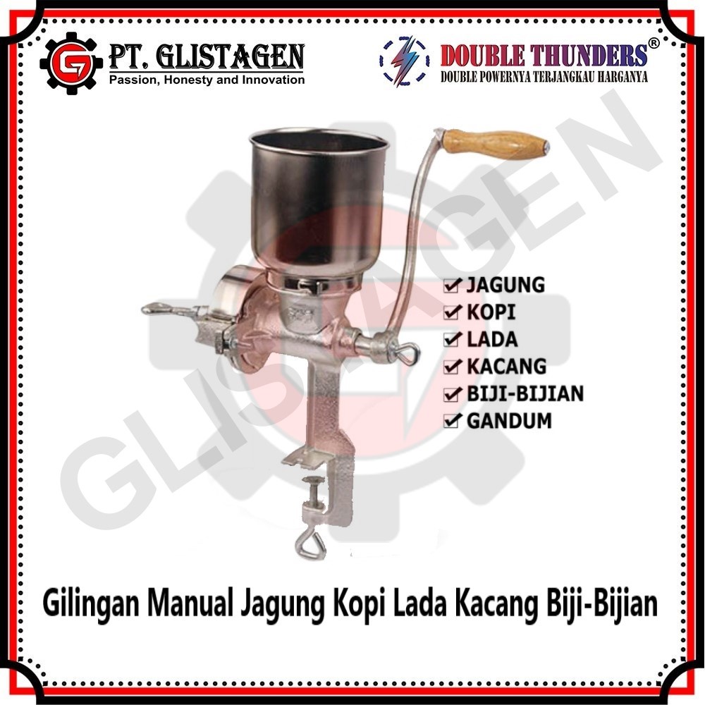 DT-T500 Mesin Giling Jagung Kopi Lada Kacang Rempah Biji High Quality