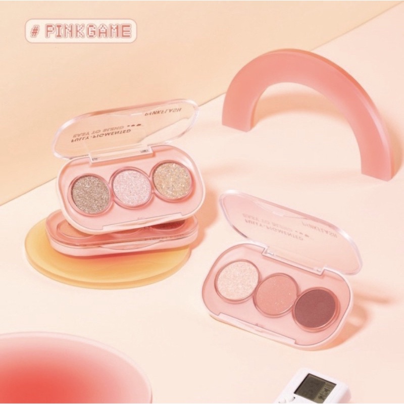 PinkFlash 3 Pan Eyeshadow | Eyeshadow Pinkflash | Kosmetik Pinkflash