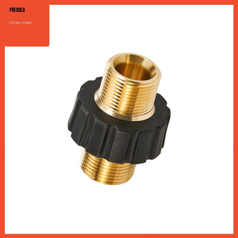 [Predolo] Adaptor Mesin Cuci Tekanan Tinggi M22 14mm Male Quick Connector Untuk Outdoor