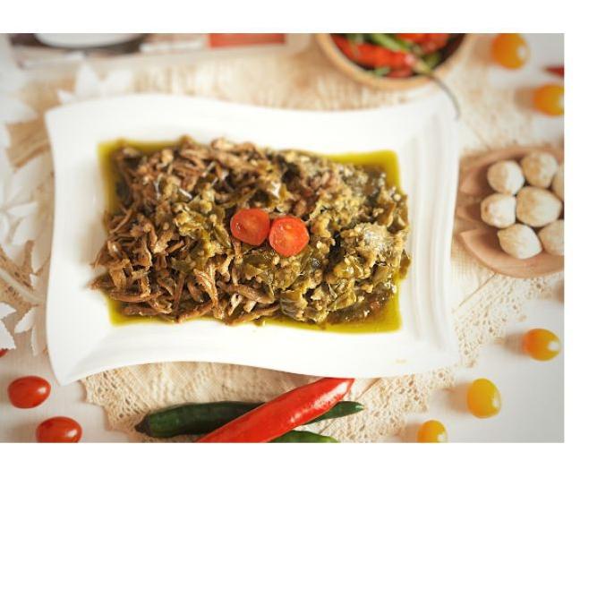 

➸ Restu Mande [LAUKPAUK] Teri Lado Hijau Kemasan Vakum 250gr ◄
