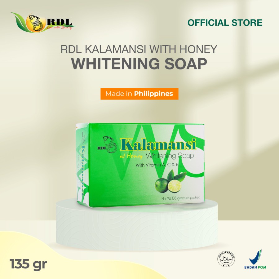 PS RDL PAPAYA BRIGHTENING SOAP 135 gr ASLI ORIGINAL RDL SABUN [ Sabun Wajah ]