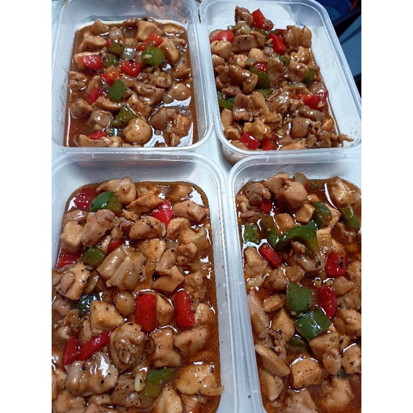 

Ayam lada hitam paprika SIAP MAKAN