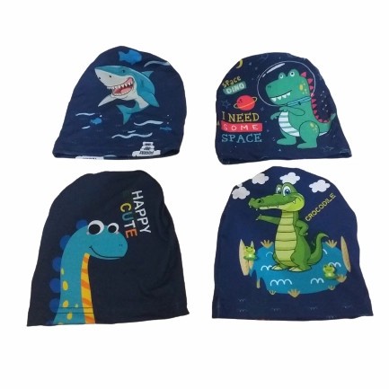 Topi Renang Anak Motif Karakter Swimming Cap Laki laki Perempuan Top