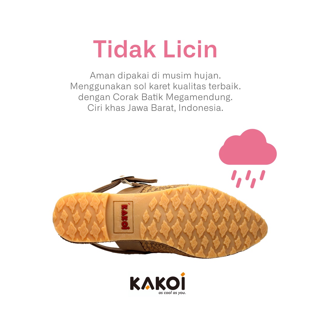 KAKOI - Mecca Blue Sepatu Sandal Umroh