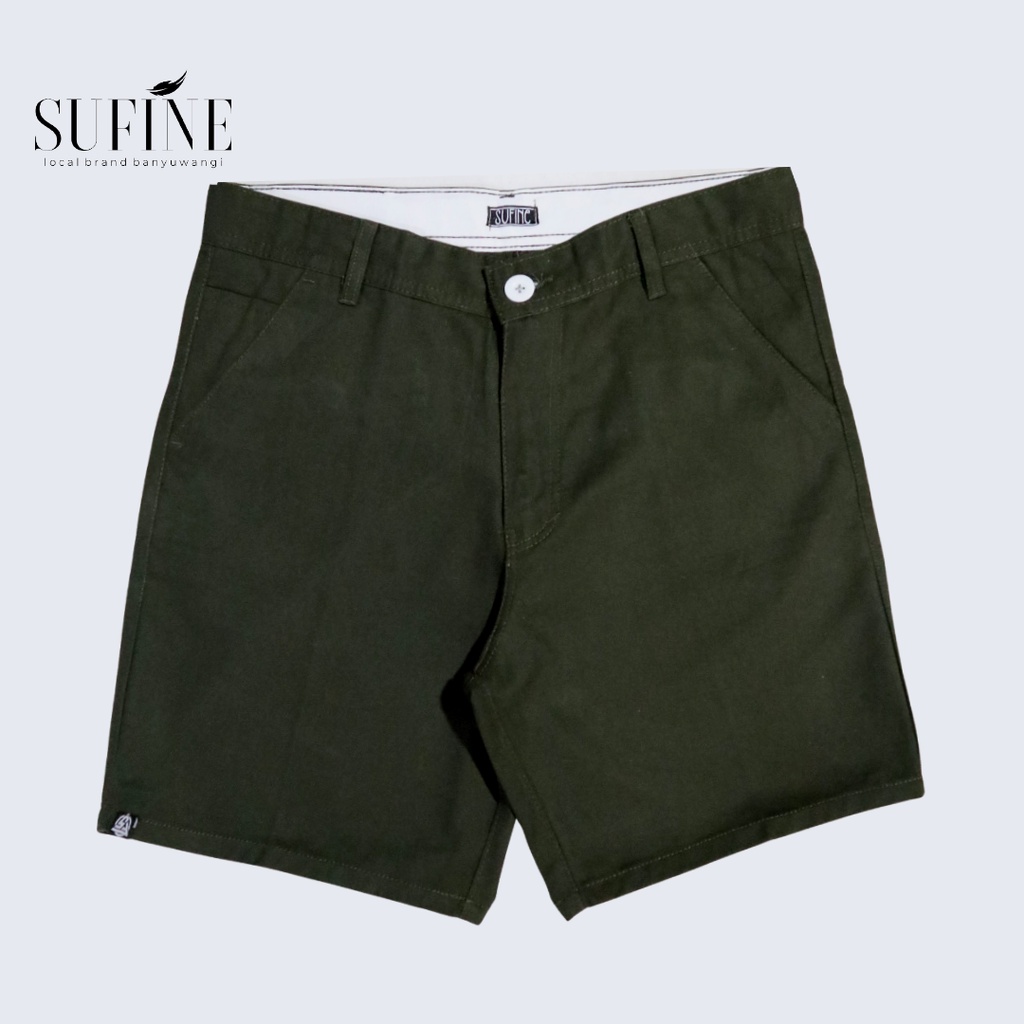 Sufine Chinos pendek / Celana Pendek Pria Premium