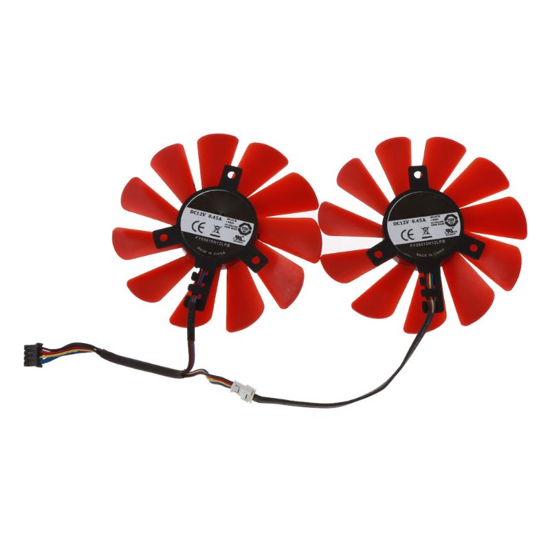 Bt FY09010H12LPB Cooler Fan Untuk DC 12V 0.45A Kartu Grafis 4pin Untuk Video Card C