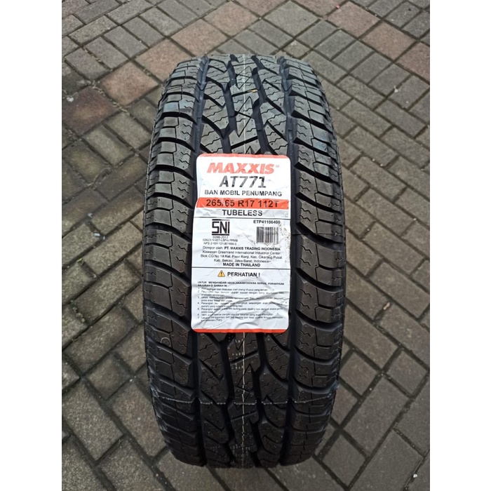 Maxxis AT-771 Bravo Ukuran 265/65 R17 Ban Mobil Pajero Fortuner