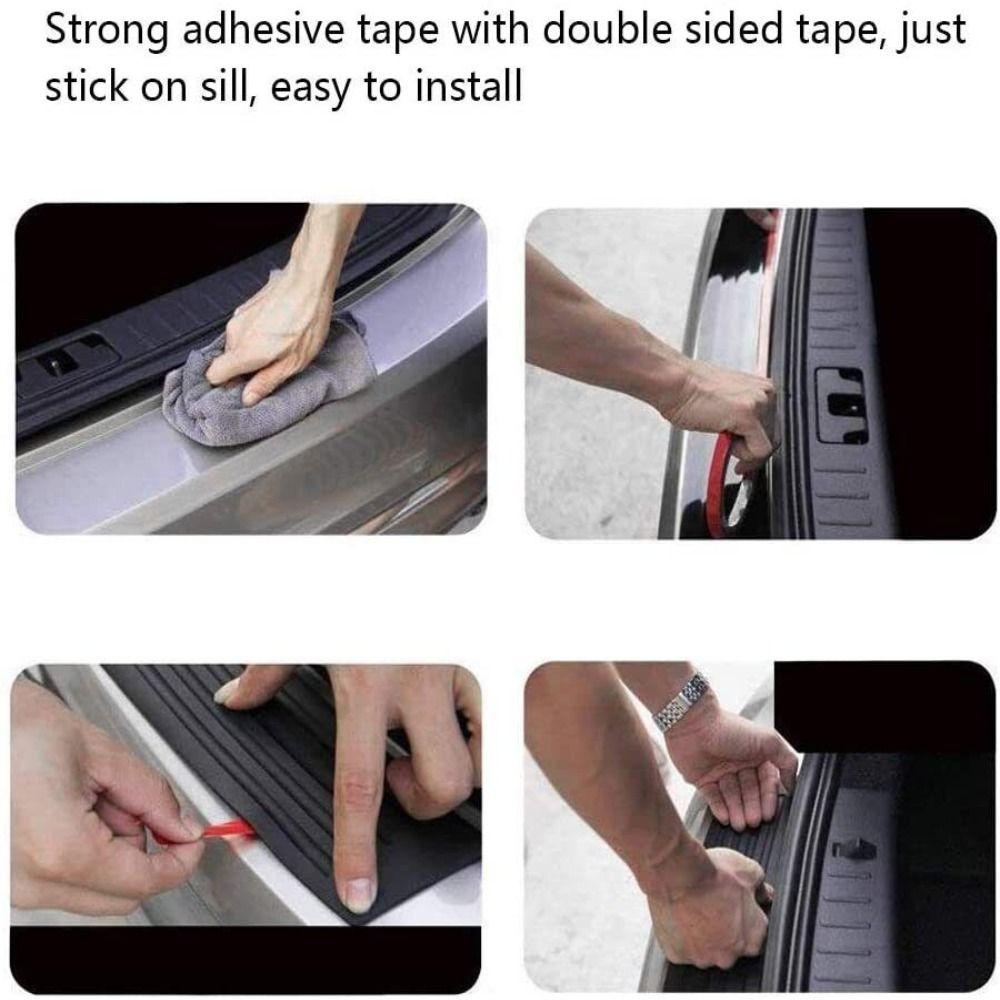 POPULAR Strip Penutup Lis Mobil 104*9cm Trunk Door Edge Guard Moldings Pad