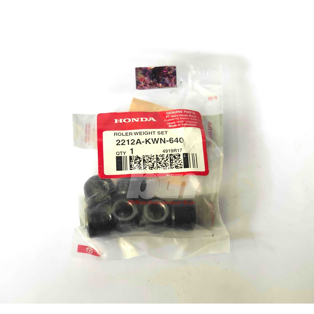 22123-KWN-640 Roller 1 Set Vario 125 LED 2015 - 2021
