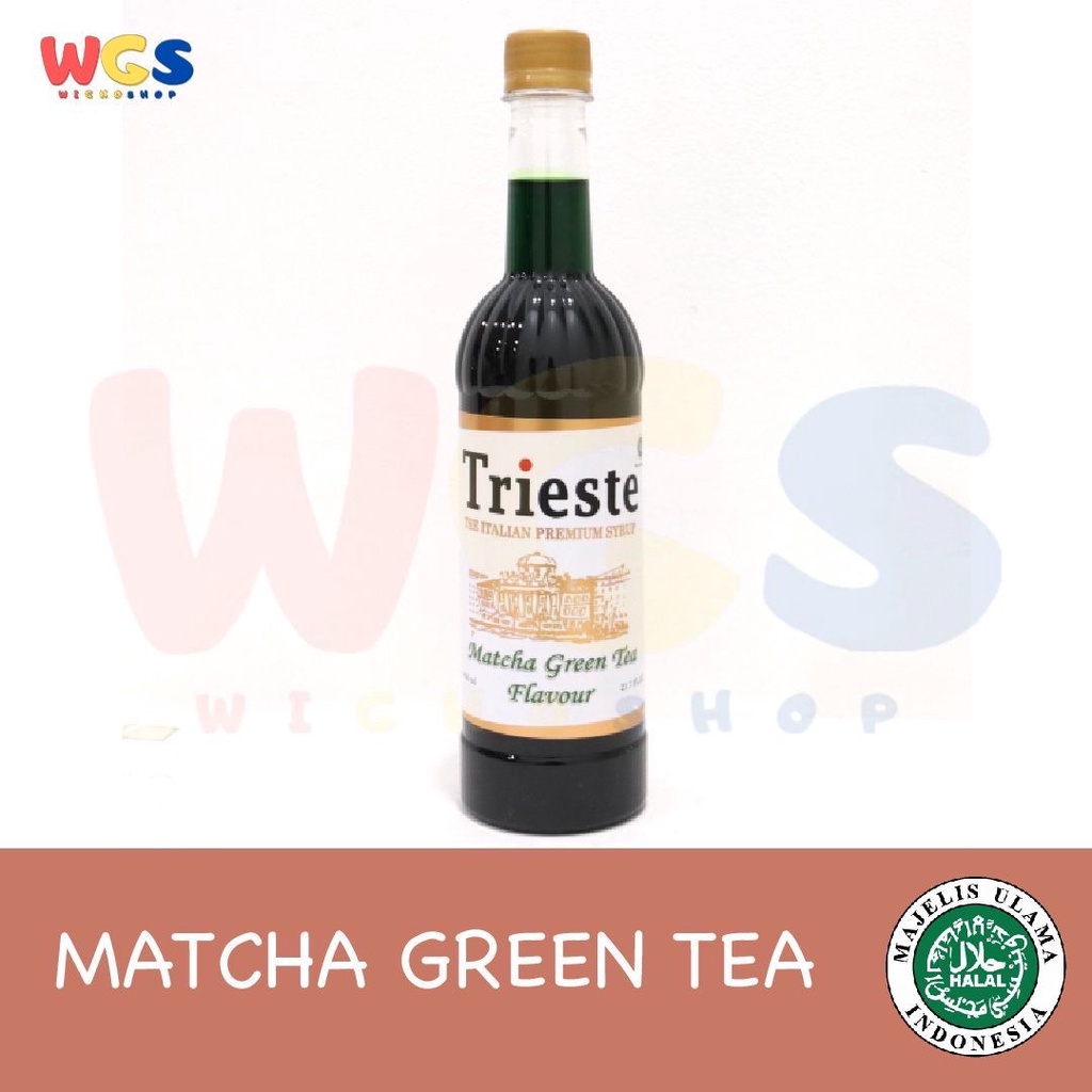 Trieste Premium Syrup Matcha Green Tea Flavoured 650 ml