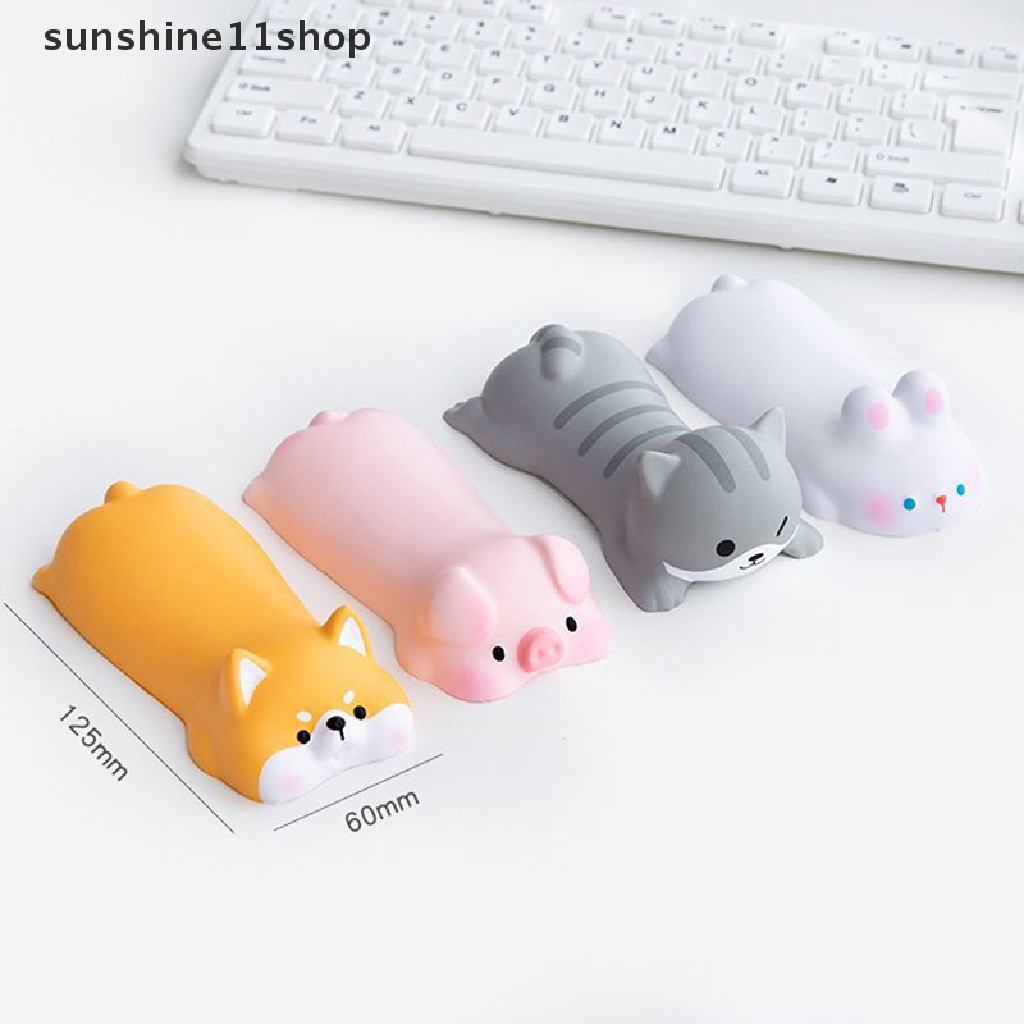 Sho 1Pc Lucu Deion Mouse Pad Wrist Rest Untuk Mouse Komputer Perlengkapan Kantor N