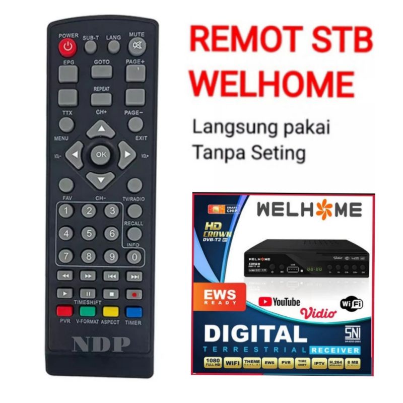 Remot stb utk welhome