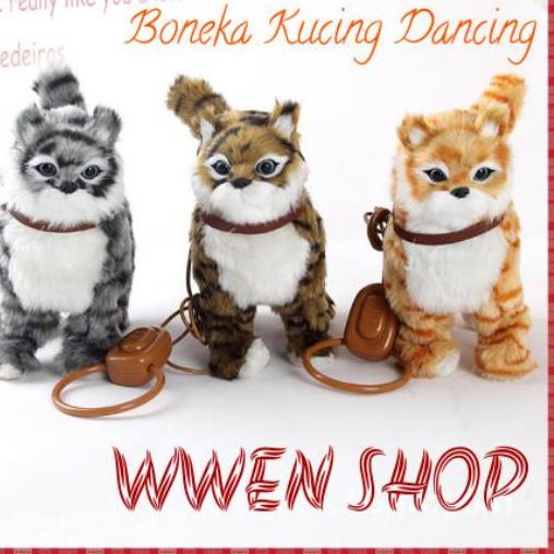 ♩ Boneka Mainan Kucing Dancing Musik Berjalanan Boneka Kucing music dan Dancing Boneka Baby shark ✰