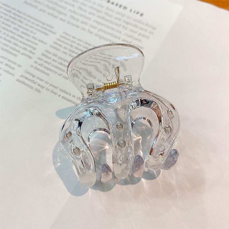 Jedai 2.5CM Jepit Rambut Tebal Jepitan Dove Glossy 3 Cakar Premium Aksesoris Cepol Hijab