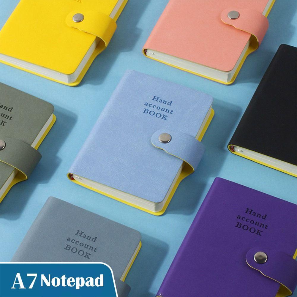 Nickolas1 Mini A6 A7 Notebook Minimalis Sederhana Mengambil Catatan Siswa Alat Tulis Sekolah Kantor Perlengkapan Agenda Organizer Bisnis Notepad