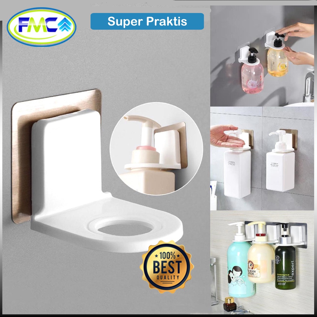 Gantungan Sabun Kamar Mandi Cair Holder Botol Shampo Dispenser Cuci Piring Hand Sanitiser Murah