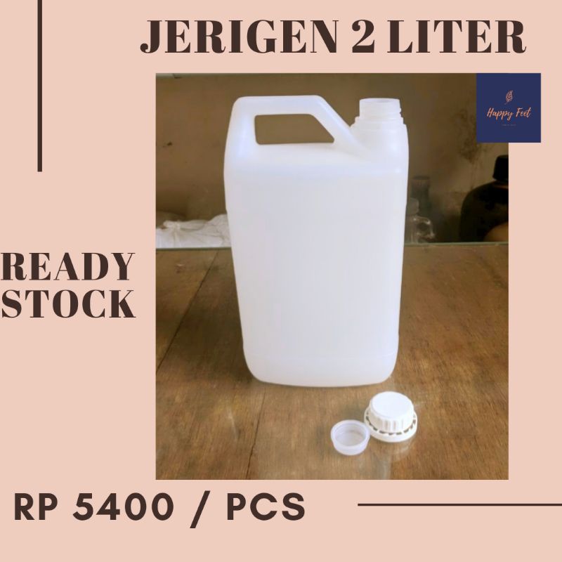 BOTOL DIRIGEN JIRIGEN JERIGEN 2 LITER SEGEL