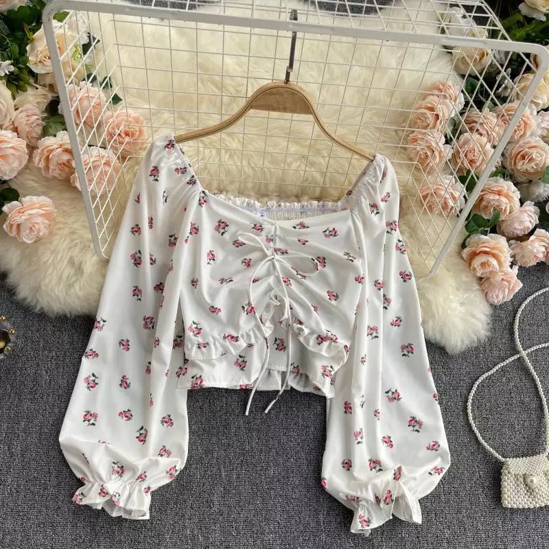 BEFAST - ZFS OOTD Wanita Sabrina KINAN / LONGROSE SABRINA / Atasan Wanita Lengan Panjang / Fashion kekinian Remaja ABG Trendy / Blouse Sabrina Motif Bunga / OOTD Ala Style Wanita Korean / Blouse Sabrina Terlaris