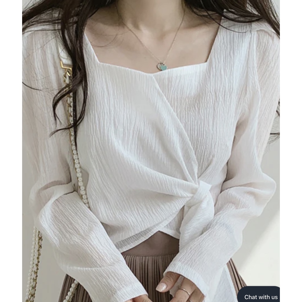 BLOUSE KOREA - PRUNA BLOUSE