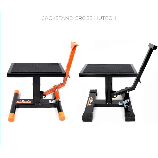 Jackstand Jack Stand Penyangga Standar Tengah HUTECH Trail CRF 150L KLX KTM WR 155 Hitam Universal