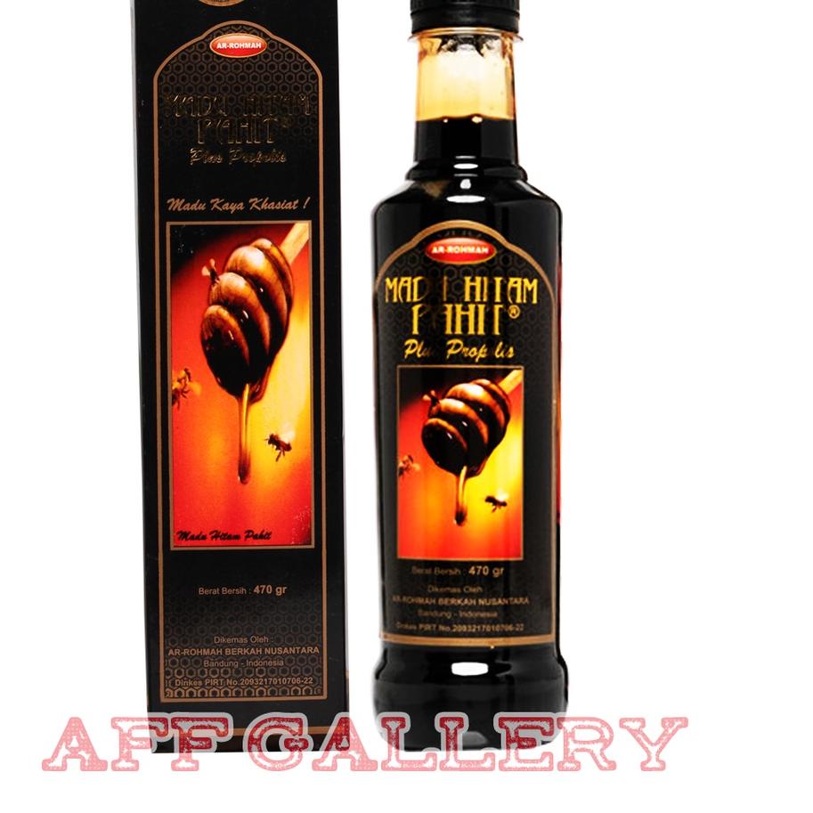 

♟ Hitam Pahit AR-ROHMAH | ARROHMAH 460 Gr | AR ROHMAH Plus Propolis ✸