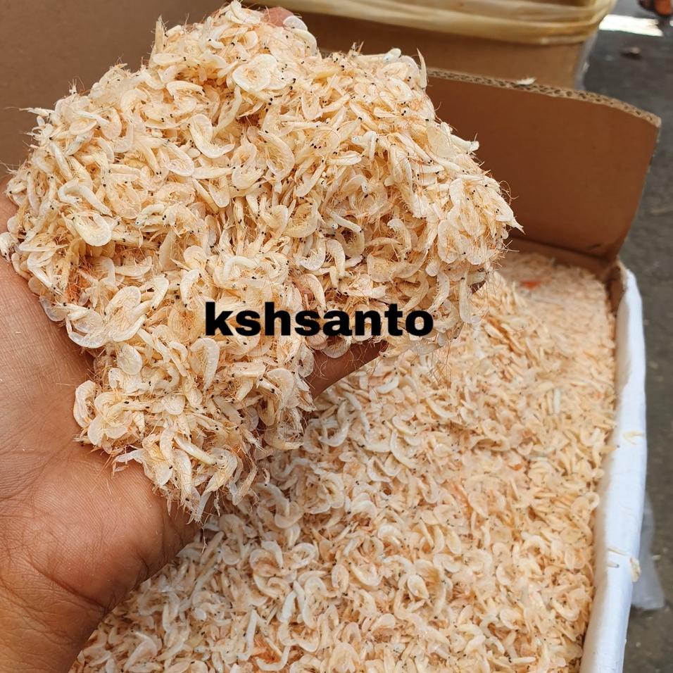 

☋ ikan asin rebon kasar super-500g ♥