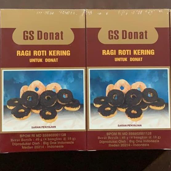 

GS Donat Ragi Roti Kering untuk Donat 4x10 Gr 1 dus