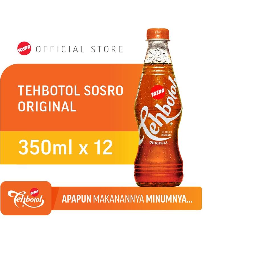 

♂ Tehbotol Sosro pet Original 350 ml isi 12 Pcs ❅