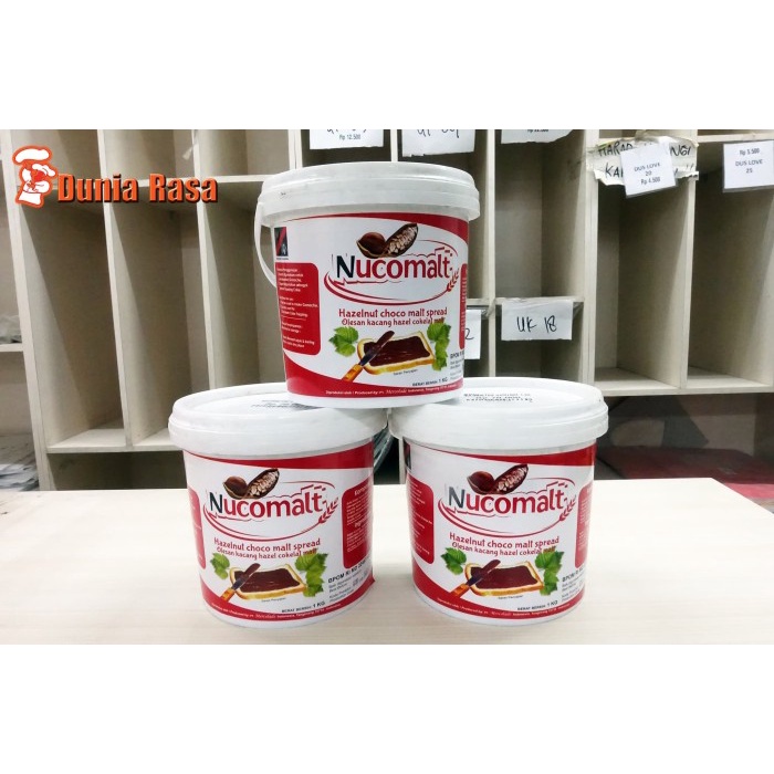 

Nucomalt hazelnut Choco Malt Spread 1KG (Gratis MRJELLY Ekonomis 1)