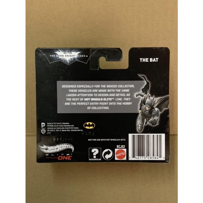 Hotwheels Elite One 1/50 The Bat Batman