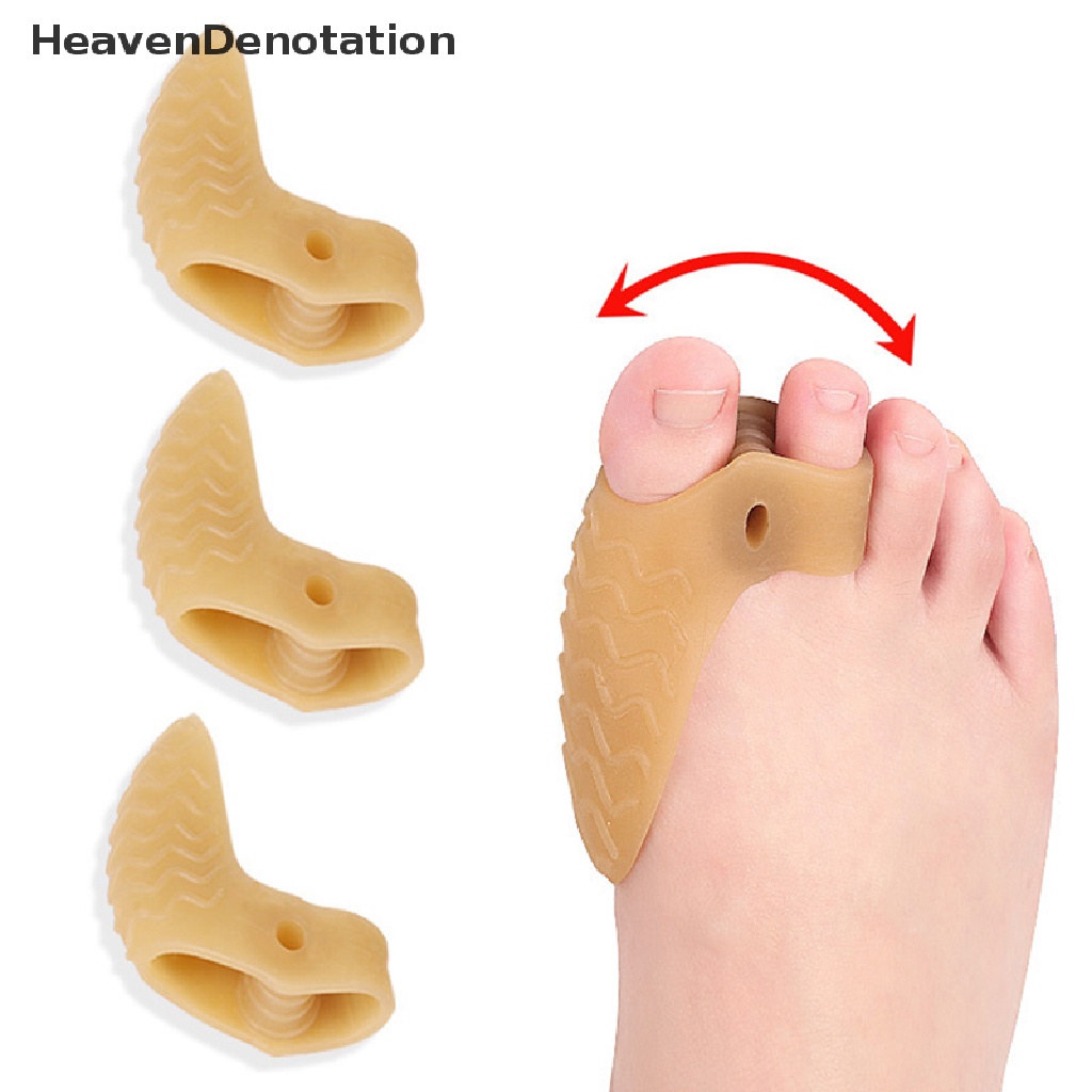 [HeavenDenotation] Big Toe Catokan Jempol Valgus Pelindung Kaki Silikon Bantalan Pereda Nyeri Kaki HDV