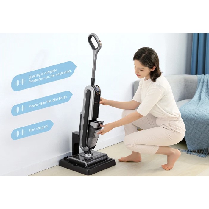 UWANT X100 Wet &amp; Dry Smart Vacuum Cleaner Cordless Self Cleaning X 100 Perawatan Pembersih Lantai Sedot Basah Kering Tanpa Kabel