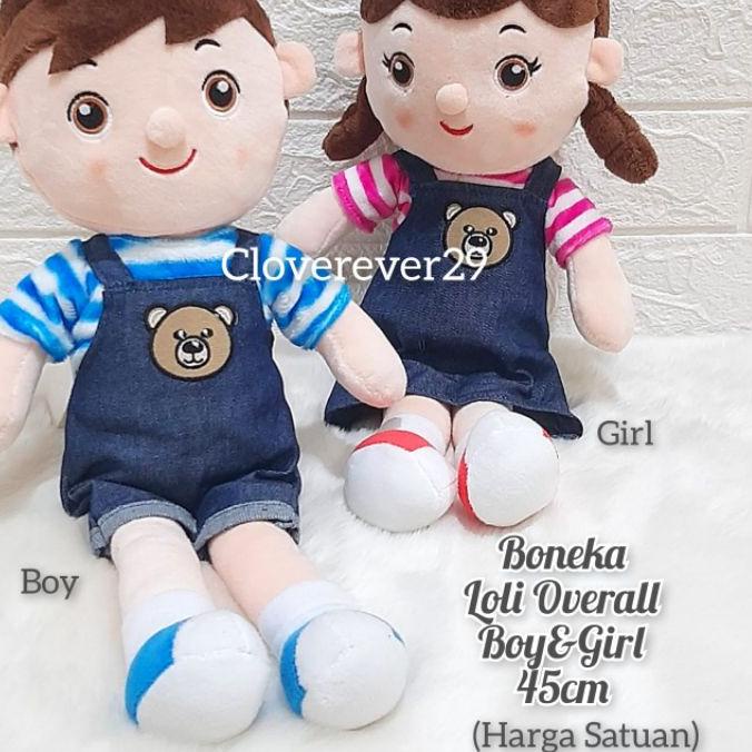 ✻ Boneka Xiomi Girl Loli Overall Boy Girl Lucu ✧