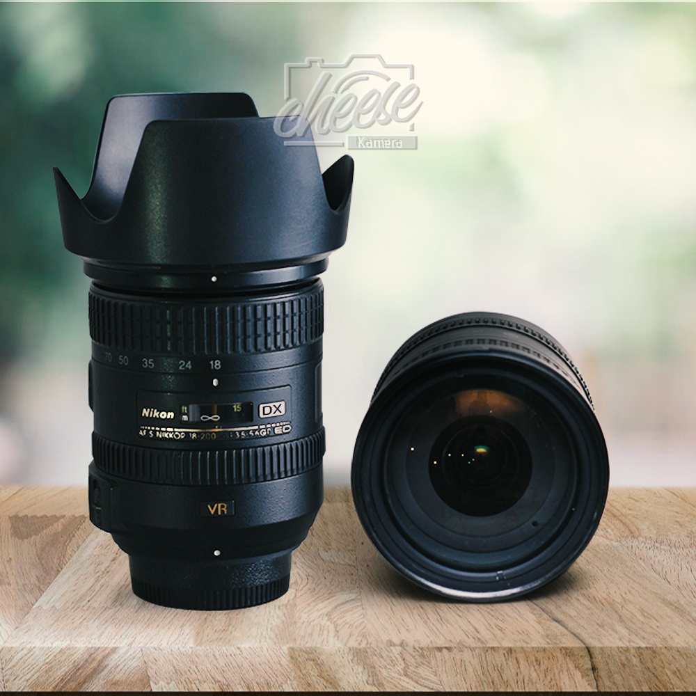 LENSA NIKON 18-200MM F3.5-5.6 VR GEN II SAPUJAGAD MULUS SIAP PAKAI