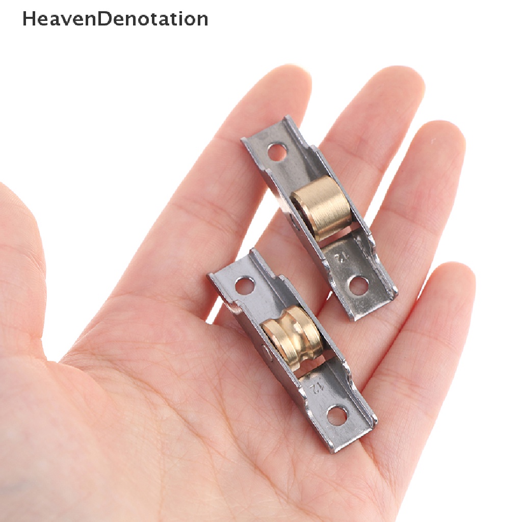 [HeavenDenotation] 1pc Katrol Jendela Stainless Steel Pintu Geser Roller Runner Wheel Track Pulley HDV