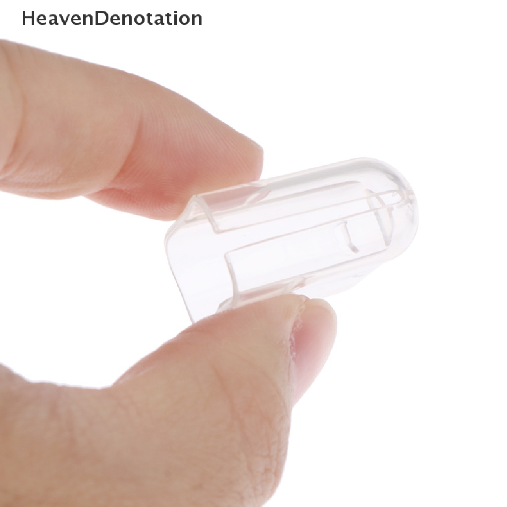 [HeavenDenotation] 4pcs Toothbrush Cover Penutup Pelindung Kepala Sikat Gigi Case Lids Cap Travel Suit HDV
