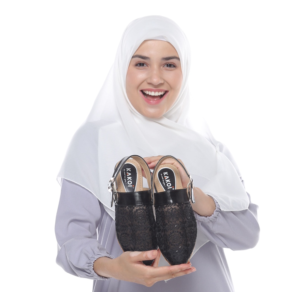 KAKOI - Mecca Black Sepatu Sandal Umroh