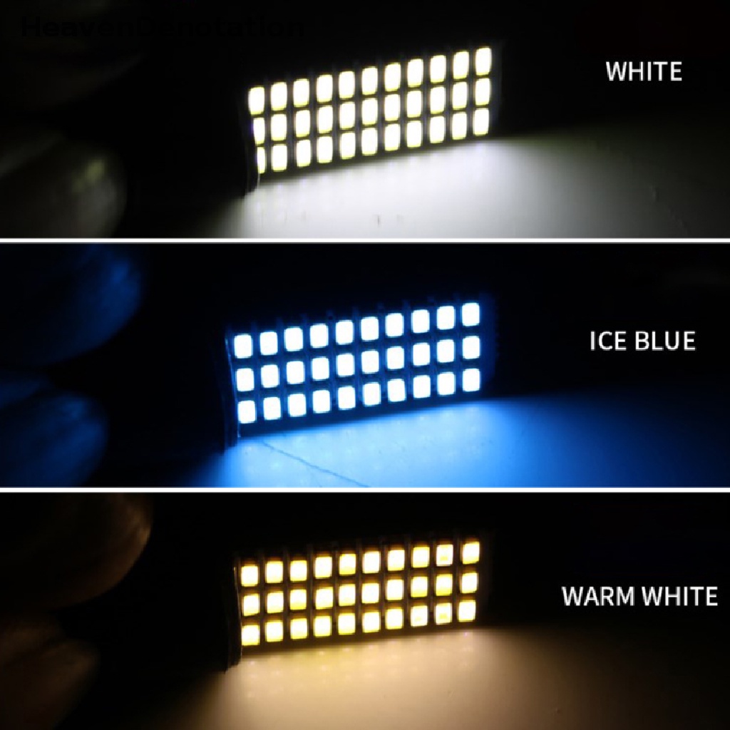 [HeavenDenotation] 2pcs Lampu Baca Kubah Canbus Mobil W5W T10 3014 33 Sein Lampu Interior HDV
