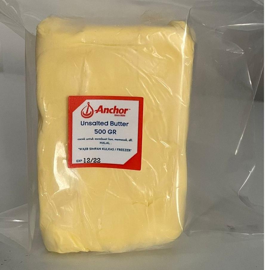 ➽ 500 GR Unsalted Butter Anchor 500 gram / Butter Anchor ◄