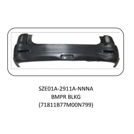 bemper belakang suzuki ertiga 2012, 2013, 2014 2015