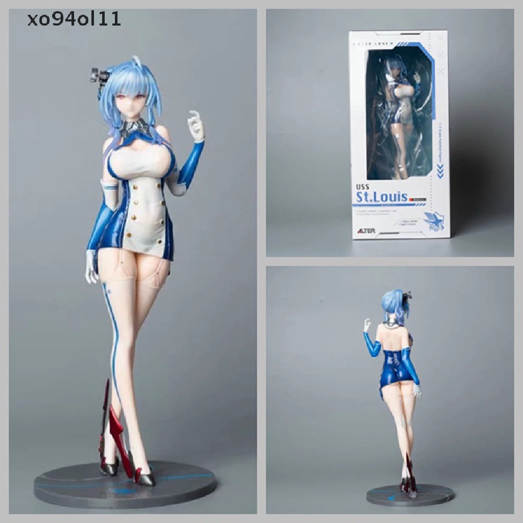 Xo 1Pc 26cm Sexy Anime Figure St Louis Peralatan Ringan Action Figure Mainan Gadis Seksi OL